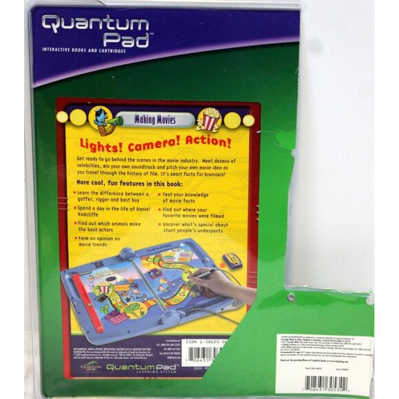 Leap Frog Pad Inside Scoop Harry Potter Making Movies Book Cartridge 3rd 4th 5th - Picture 6 of 6